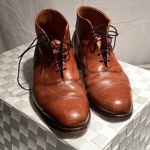 Allen Edmonds Brown Leather Oxfords